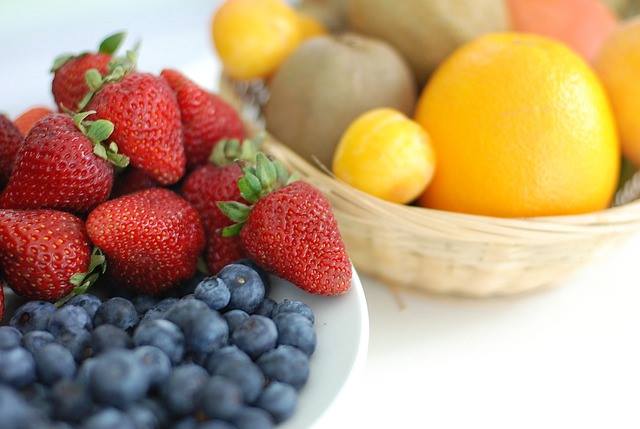 bowls of fruit